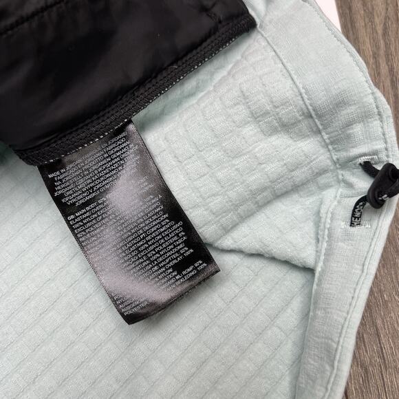 The North Face Size Medium Womens Muted Pine Green Tekware Grid Hybrid - Picture 11 of 13